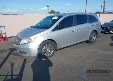 2013 Honda Odyssey Ex-L z USA, uszkodzony, nr VIN 5FNRL5H60DB057259